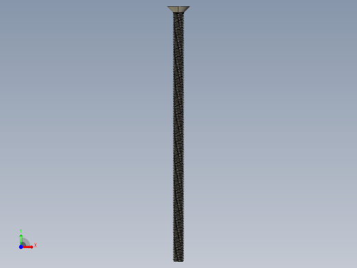 Screw_ISO_10642_M8x190_A2.STEP前视缩略图
