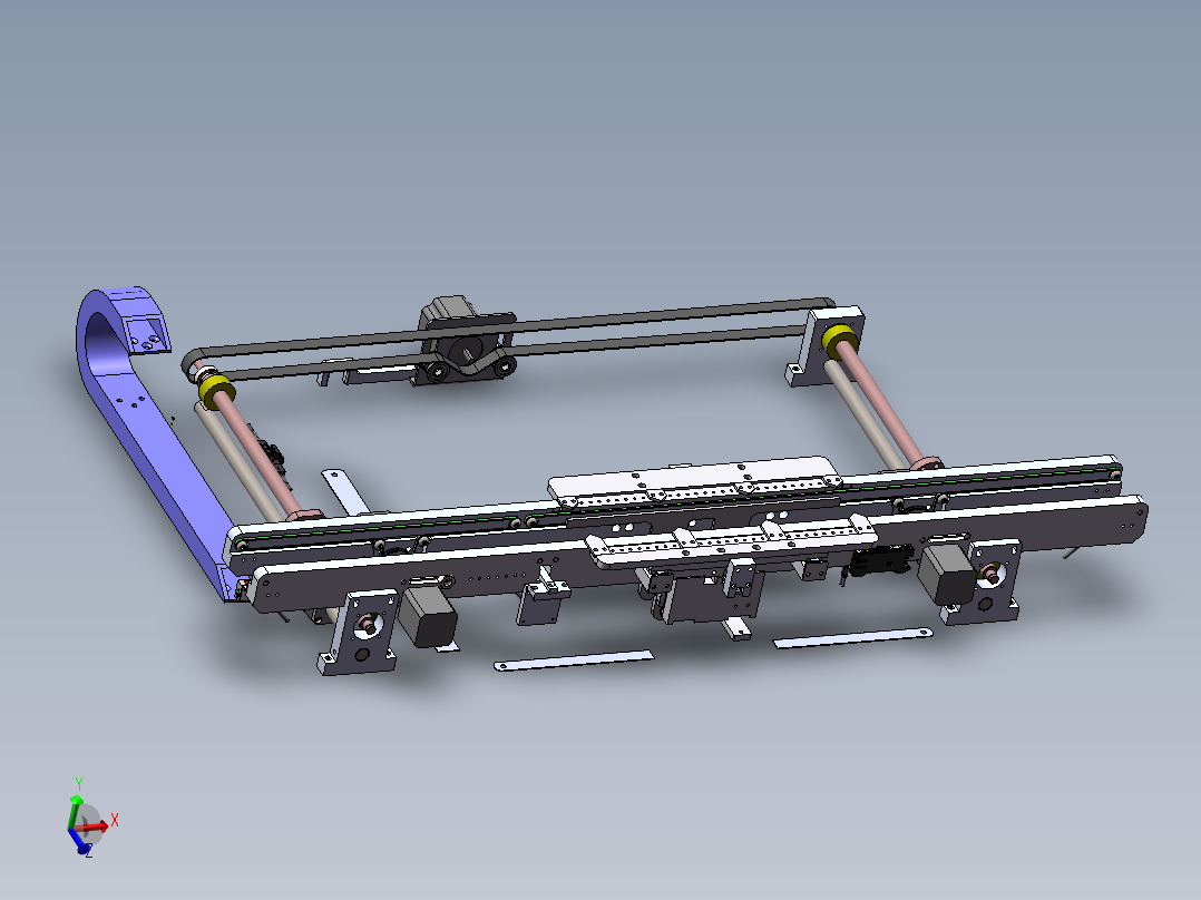 1.01米宽度可调输送机