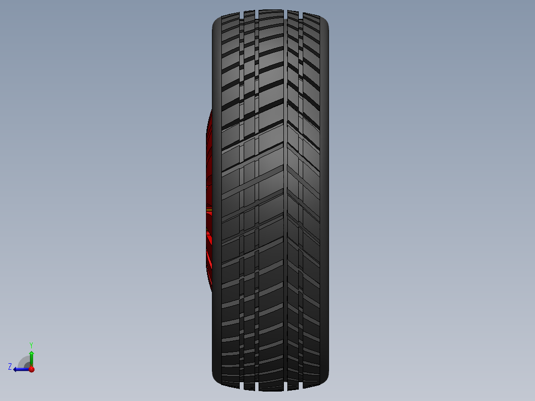 轮胎、车轮、轮毂(58)右视图