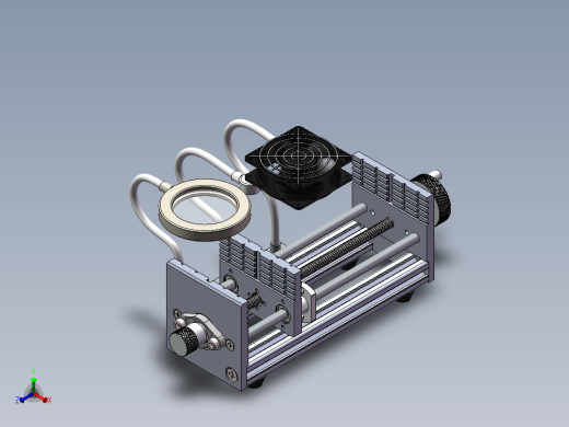 多功能焊接夹具正等轴测缩略图
