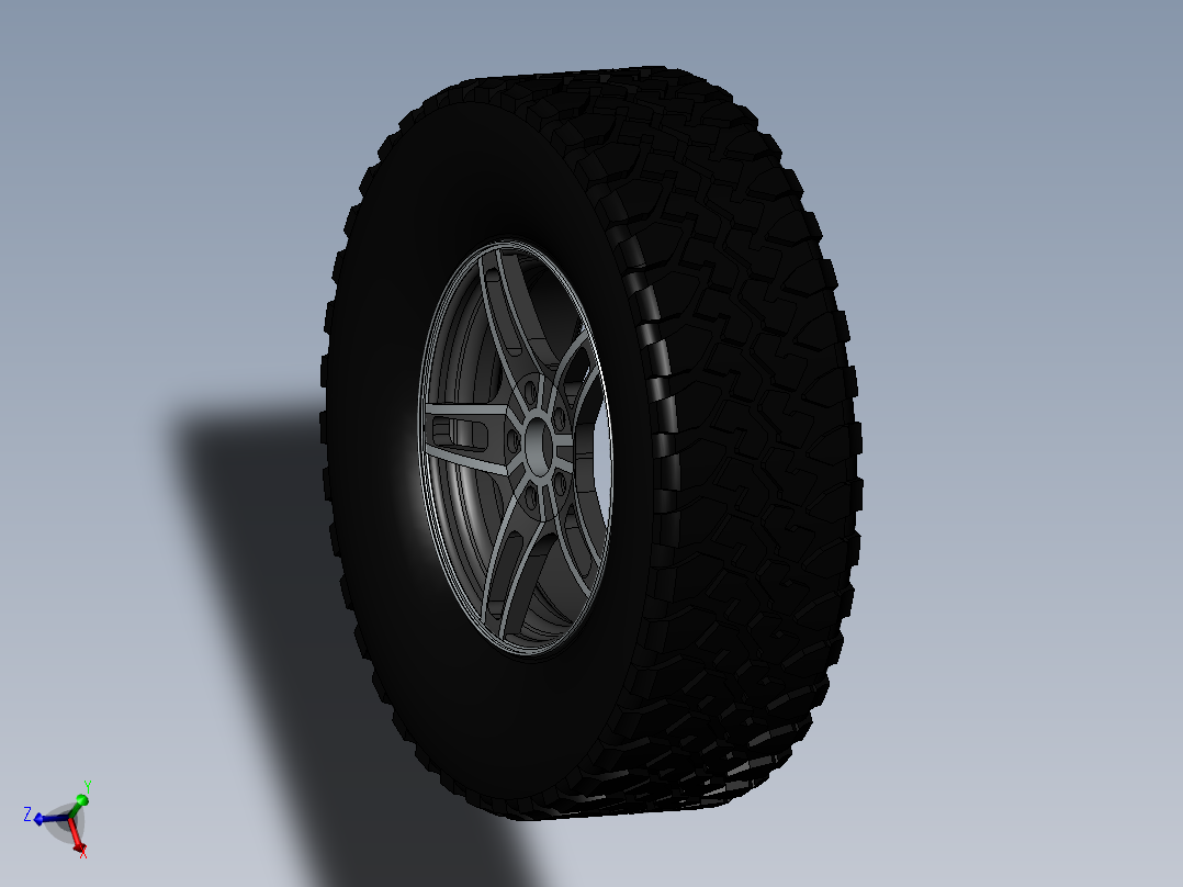 轮胎、车轮、轮毂(14)