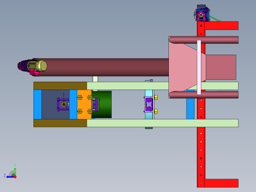 坛封泥加工流水线右视缩略图
