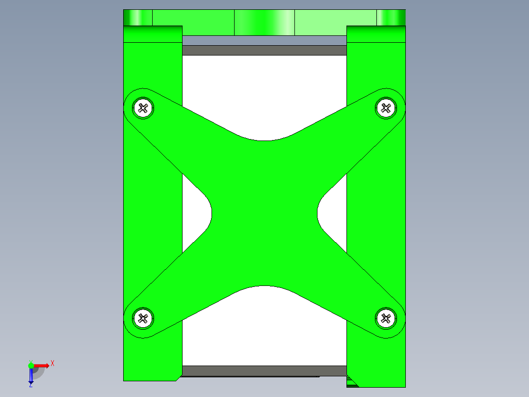 SSD_HDD存储架俯视图