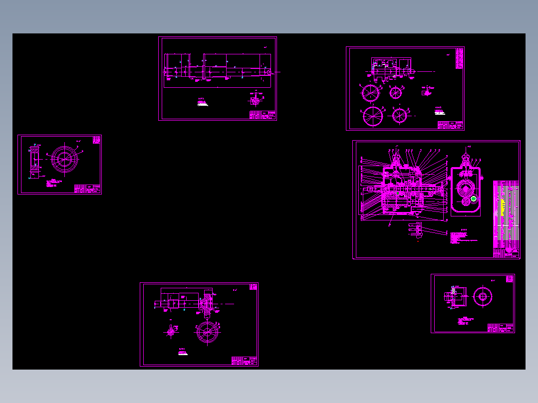CLGC0226 轻型货车变速器设计