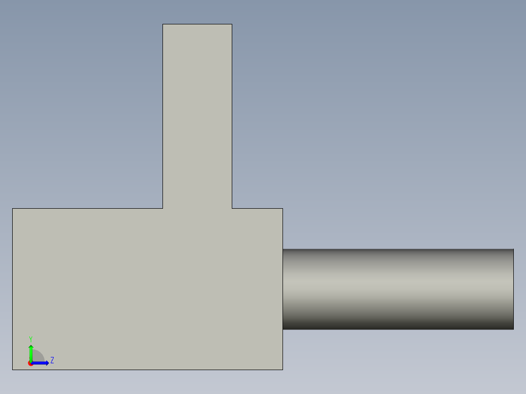 23LM001標準件-氣缸感應器-A73左视图