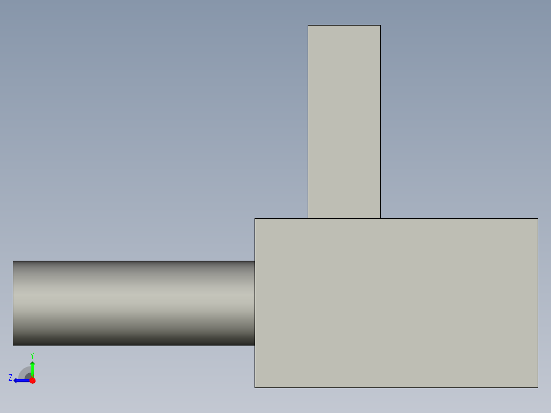 23LM001標準件-氣缸感應器-A73右视图