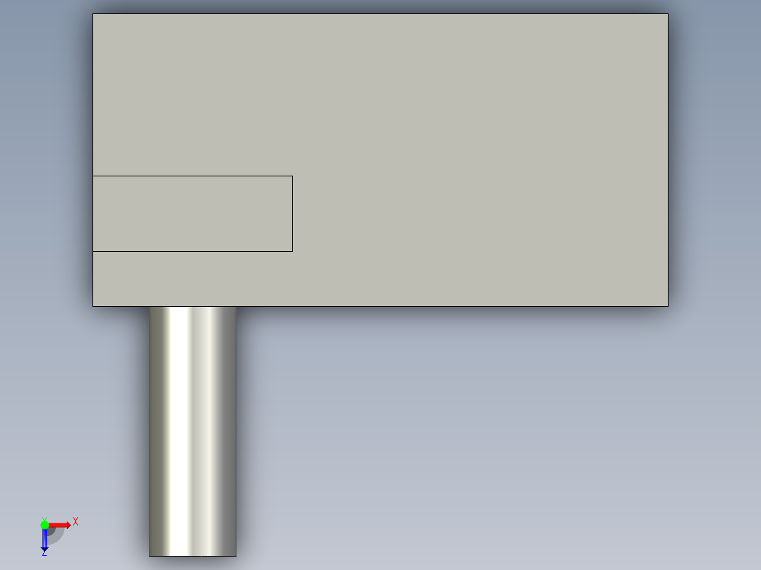 23LM001標準件-氣缸感應器-A73俯视图