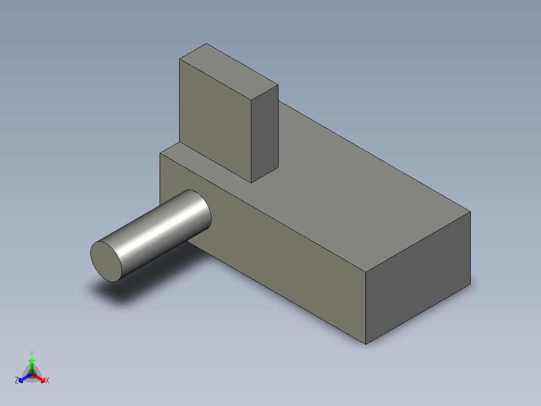23LM001標準件-氣缸感應器-A73正等轴测图