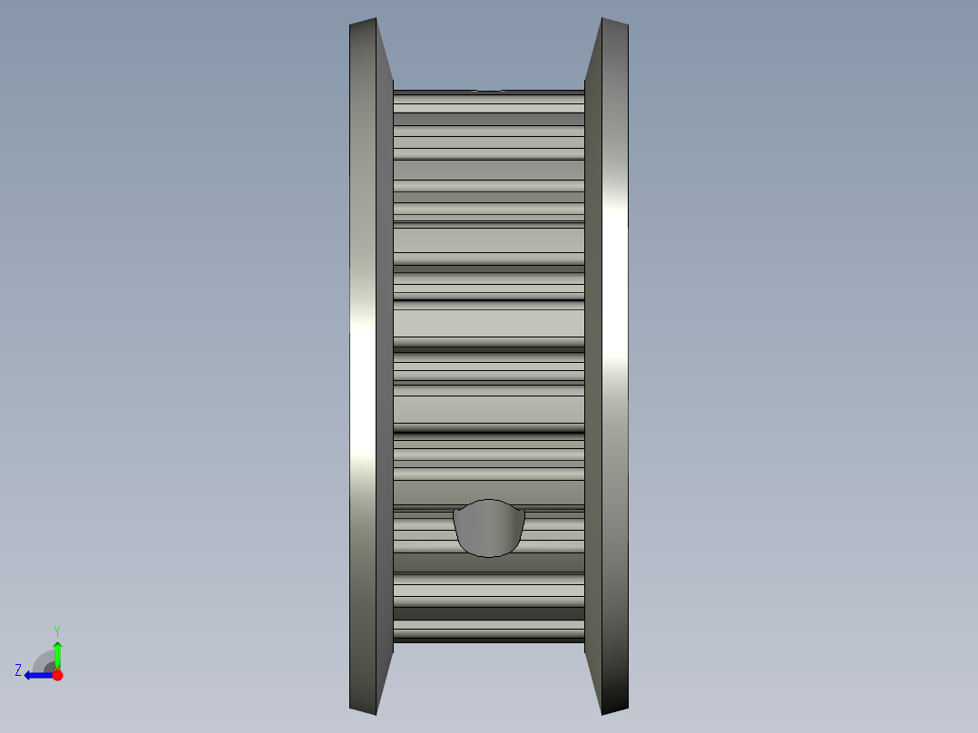 同步轮EAF31-XL037-20-A-N-d14右视图