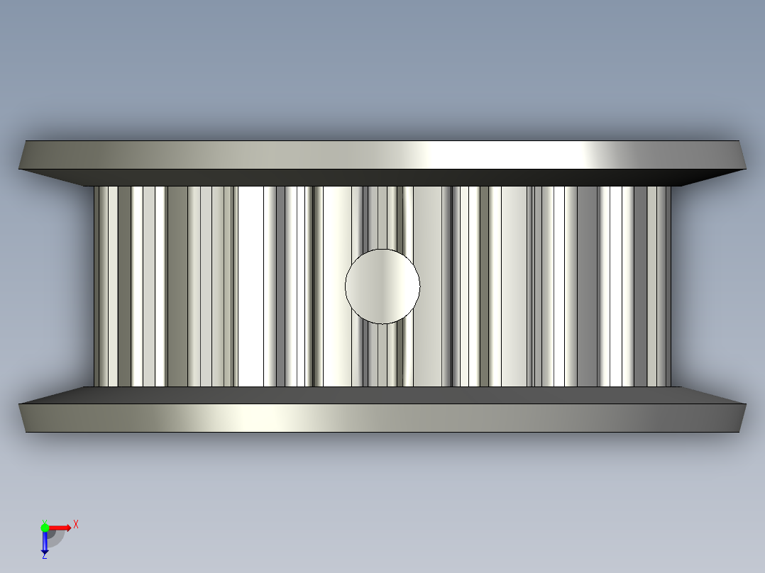 同步轮EAF31-XL037-20-A-N-d14俯视图