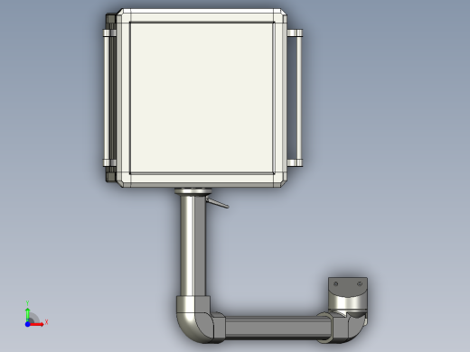 一种机床用操作面板前视缩略图