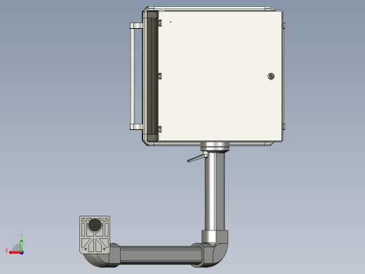 一种机床用操作面板后视缩略图