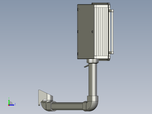 一种机床用操作面板左视缩略图