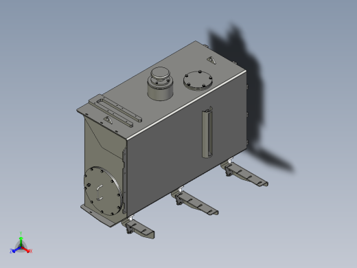 液压油箱动力单元油箱铁质方形