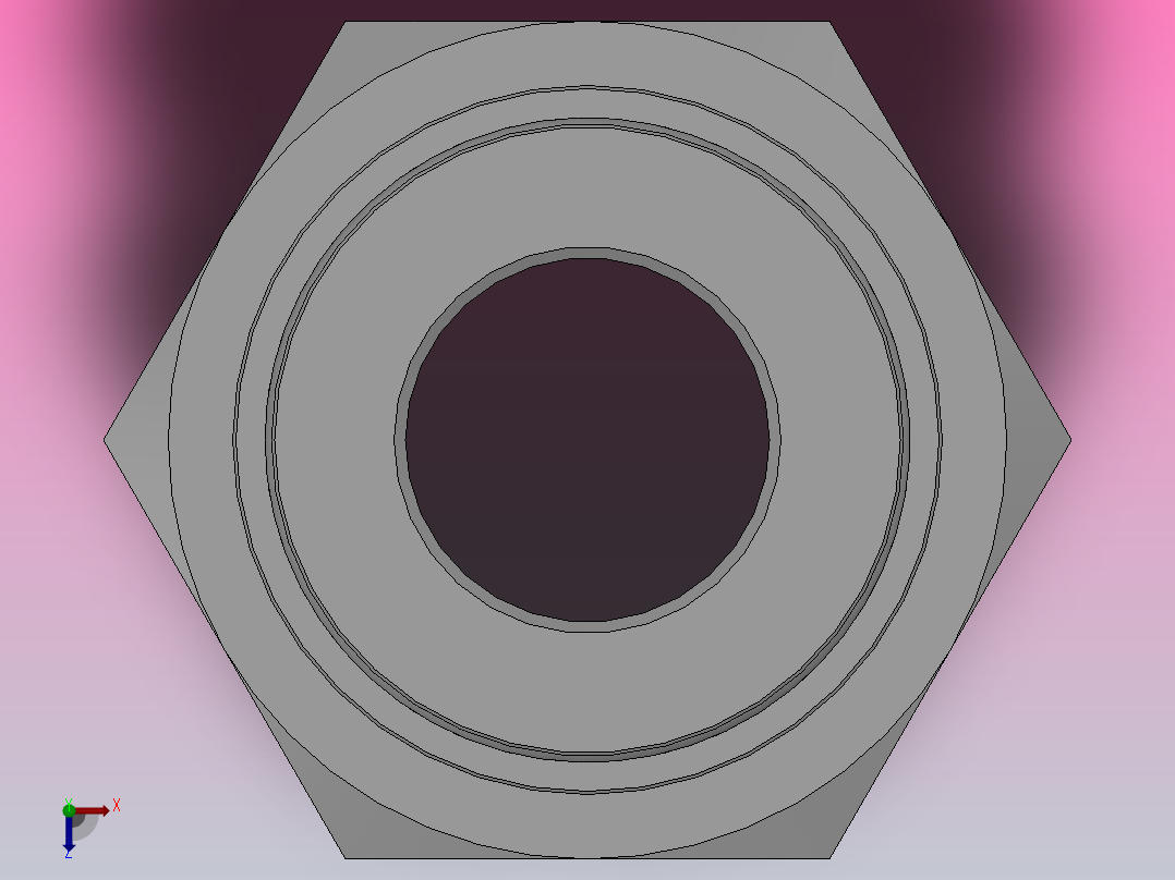 SSM 隔板直通管接头_SSM 12俯视图