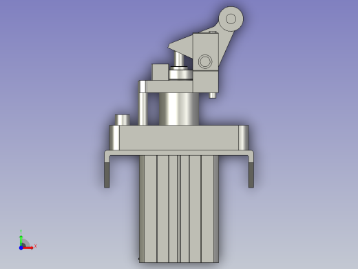 wu顶起卡位机构装配体2OM前视缩略图