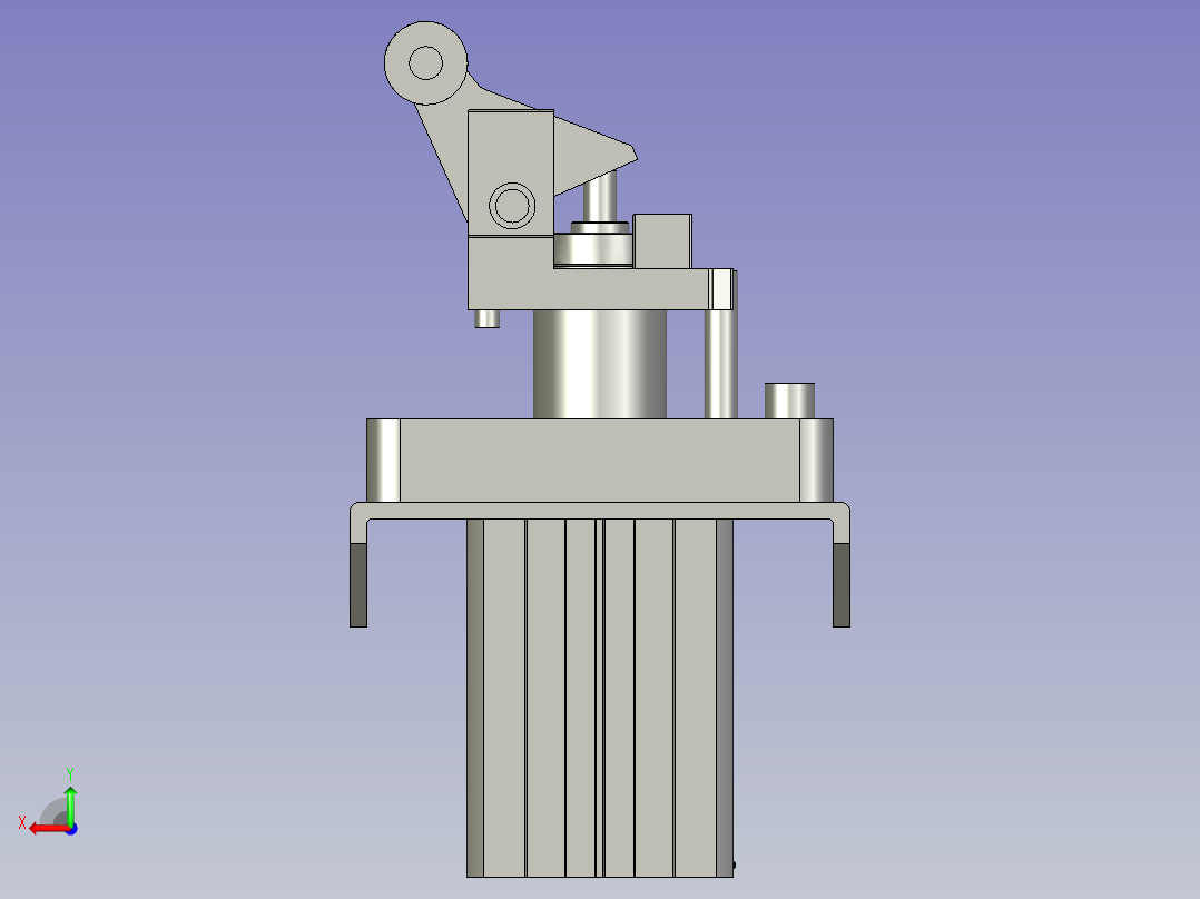 wu顶起卡位机构装配体2OM后视图