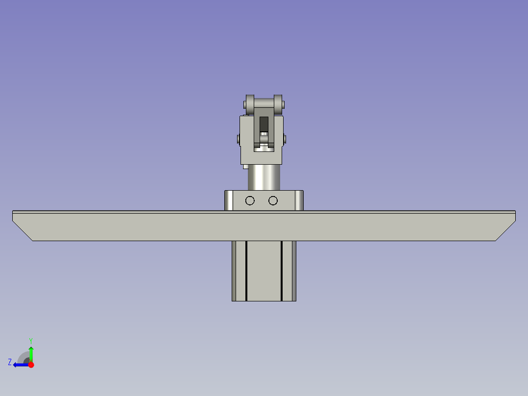 wu顶起卡位机构装配体2OM右视图