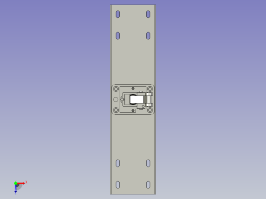 wu顶起卡位机构装配体2OM俯视缩略图