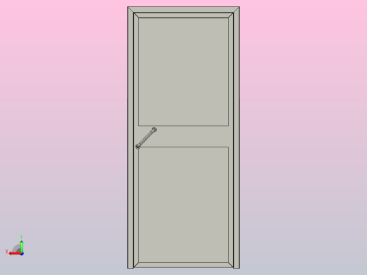 单一不锈钢单不锈钢门后视缩略图