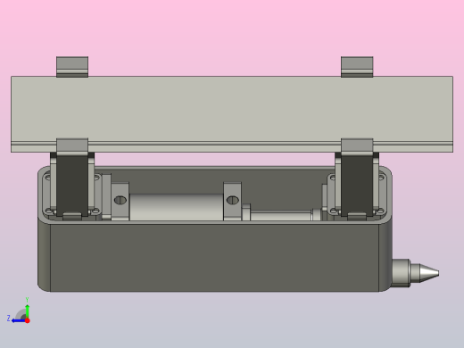 攀爬机械人+cad右视缩略图