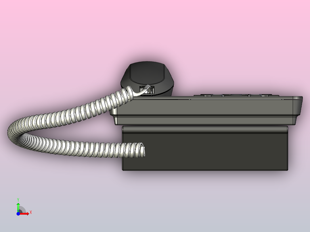 电话Phone前视图