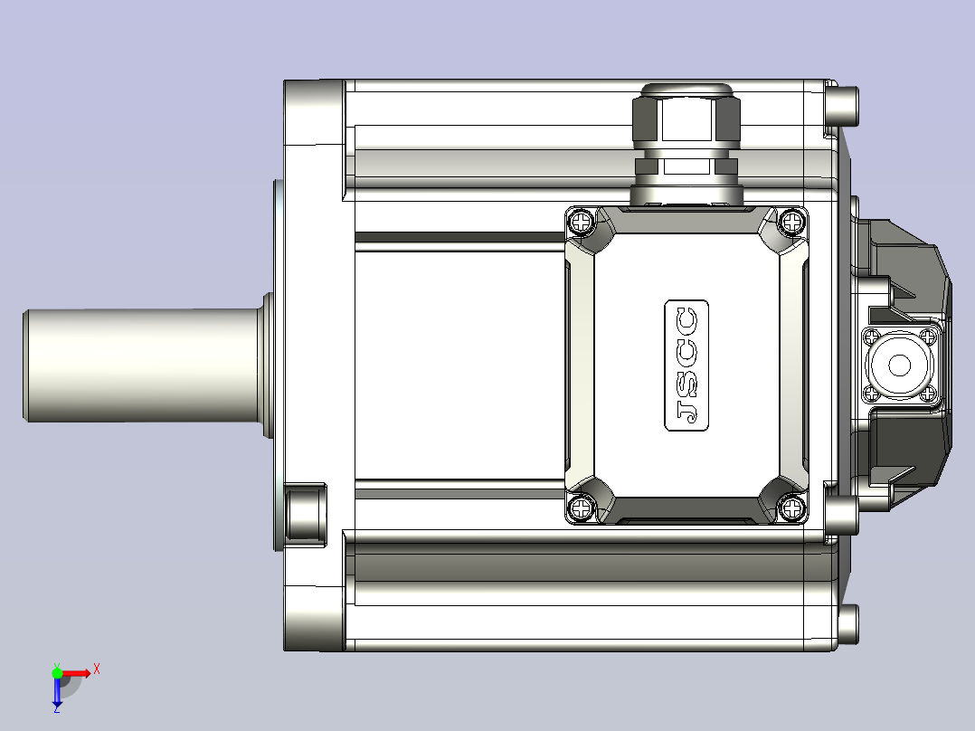 JSCC精研伺服电机 180ms1俯视图