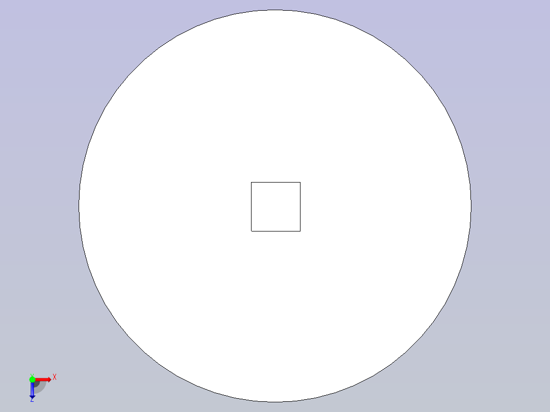 一款芯片顶出机构3D模型俯视图