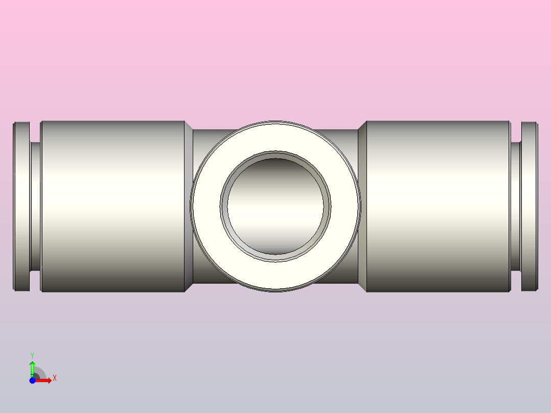 快插接头NPQH-T-Q10-E-P10前视图