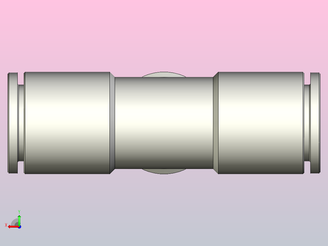 快插接头NPQH-T-Q10-E-P10后视图