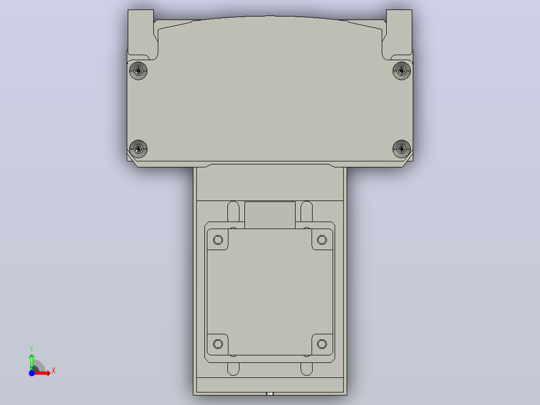 CCTL模组TL135-S1050-BM.STEP前视图
