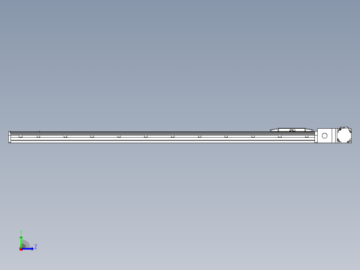 机器人皮带驱动直线轴TPA-GCB-150-P80-L1400-QR-M75-N3左视缩略图