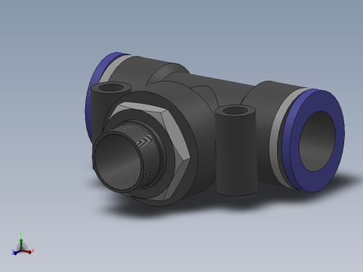 IPB-G 螺纹正三通-G螺纹_IPB16-G03