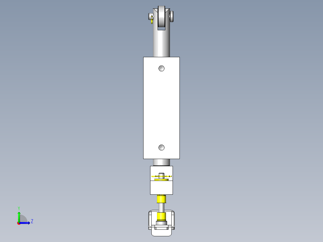 夹紧＆熔接装置左视图
