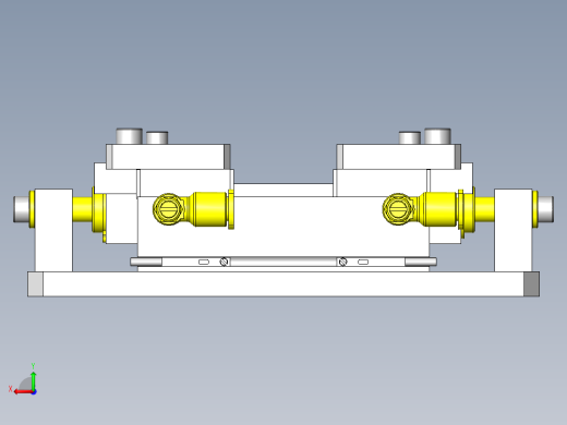 夹紧夹具后视缩略图