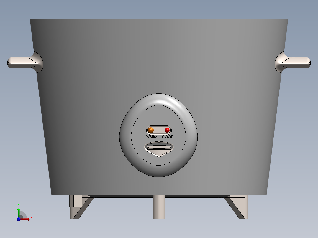 SW2013含特征电饭锅前视图