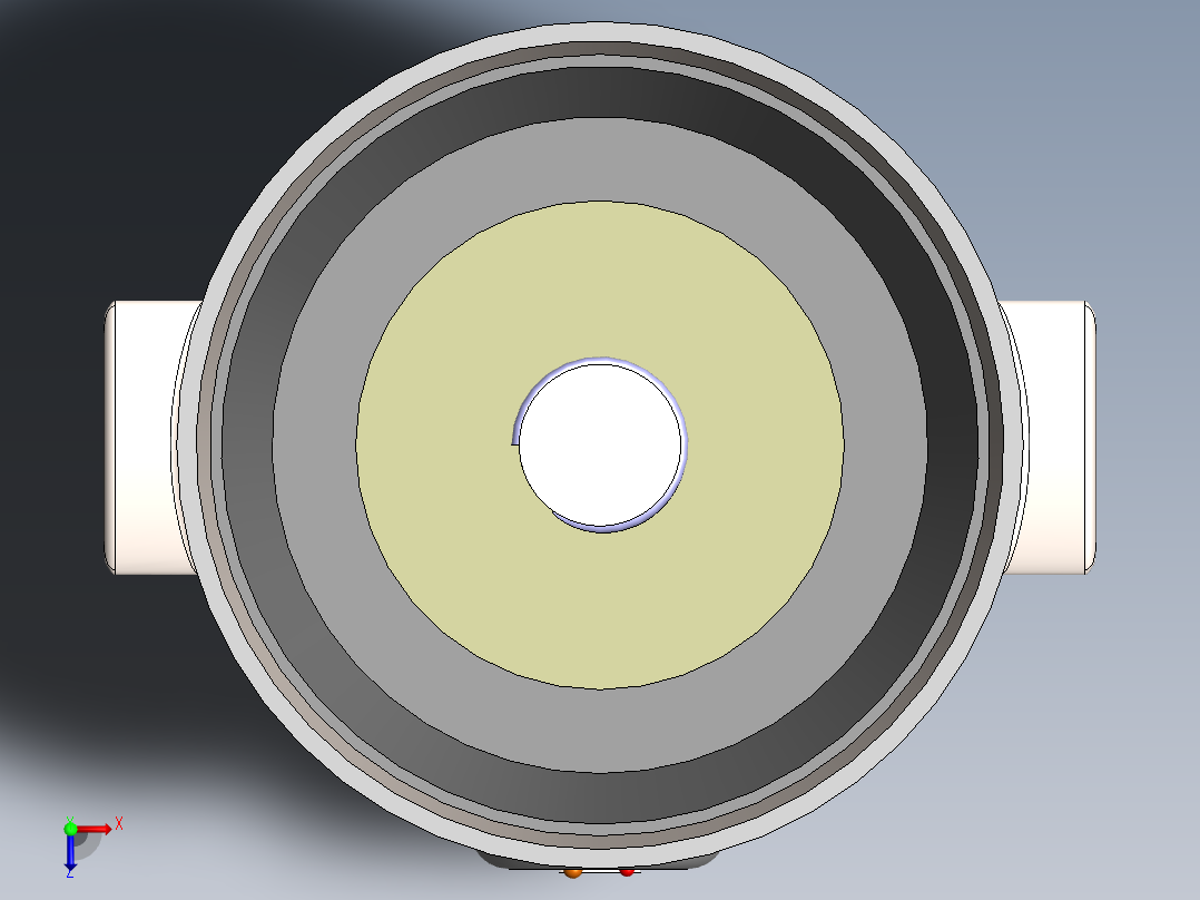 SW2013含特征电饭锅俯视图