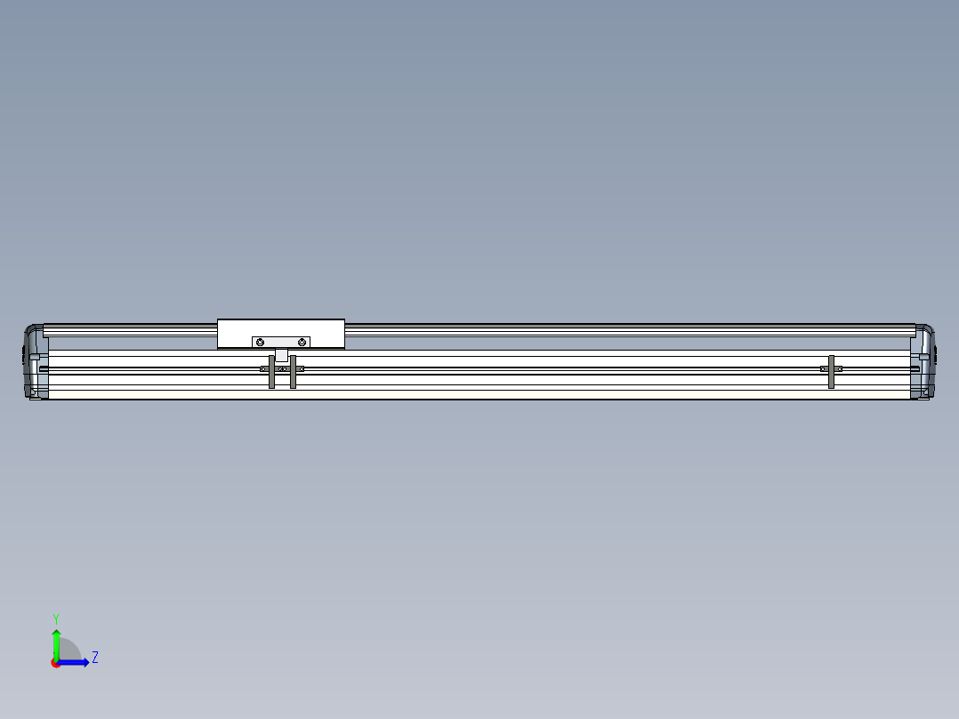 Toyo东佑达直线模组-ETH17-650-M-煞車-組合左视图