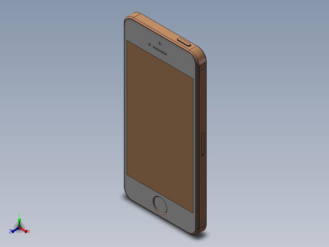 Phone 5正等轴测图