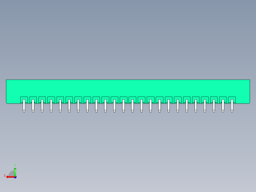 DEGSON 15EDG（公头） 3.5mm 螺钉锁紧，插拔式接线端子 FullPack-15EDGVM-3.5-24P-14-00AH后视缩略图