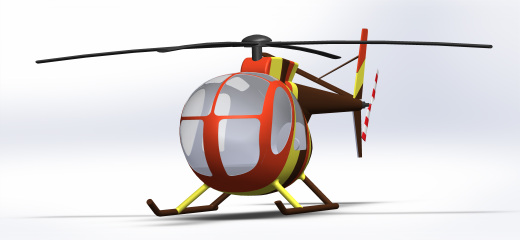OH-6 MD 500直升机缩略图
