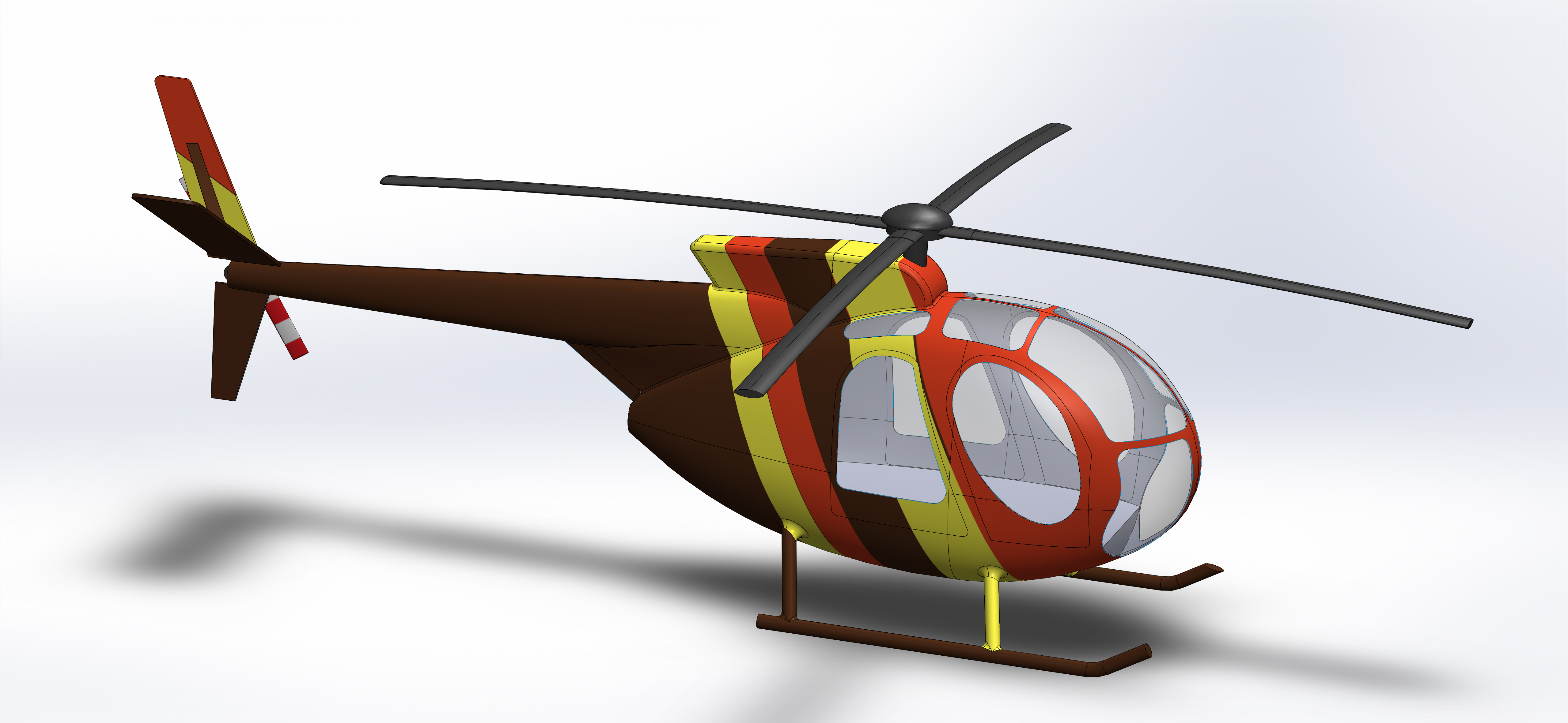 OH-6 MD 500直升机