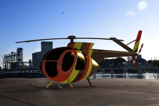 OH-6 MD 500直升机缩略图