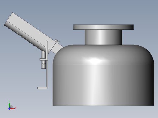 精馏塔塔头前视缩略图