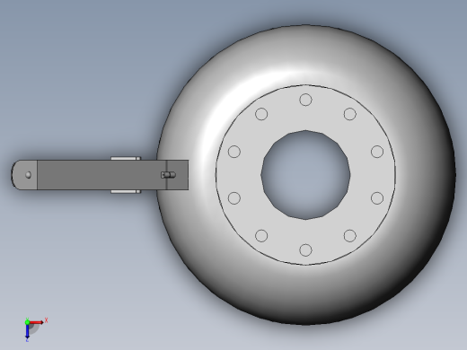 精馏塔塔头俯视缩略图
