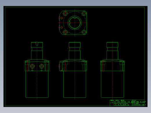 LHS0900-GR-F多系列多零件图纸模型
