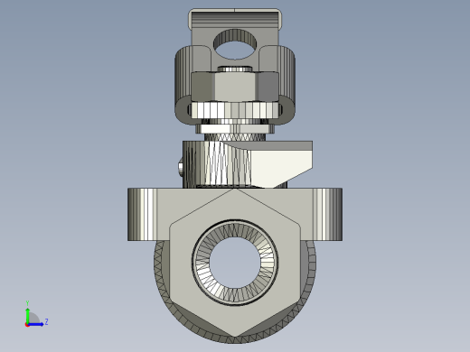 球阀3_8SOLIDWORKS 2010左视缩略图