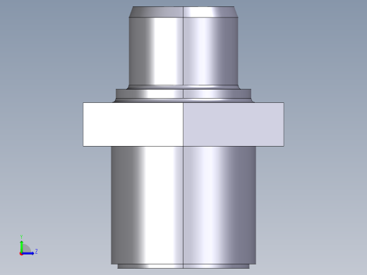 11NRIV 乳头减少溶剂焊接承筒和BSP的阳螺纹端R左视缩略图