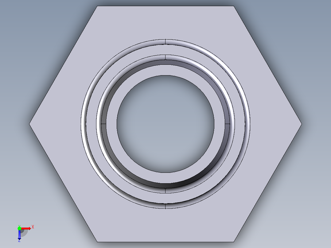 11NRIV 乳头减少溶剂焊接承筒和BSP的阳螺纹端R俯视图