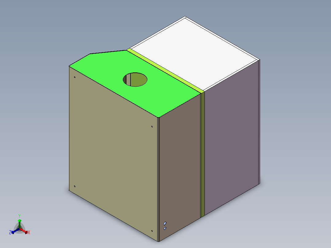 功能测试机正等轴测图
